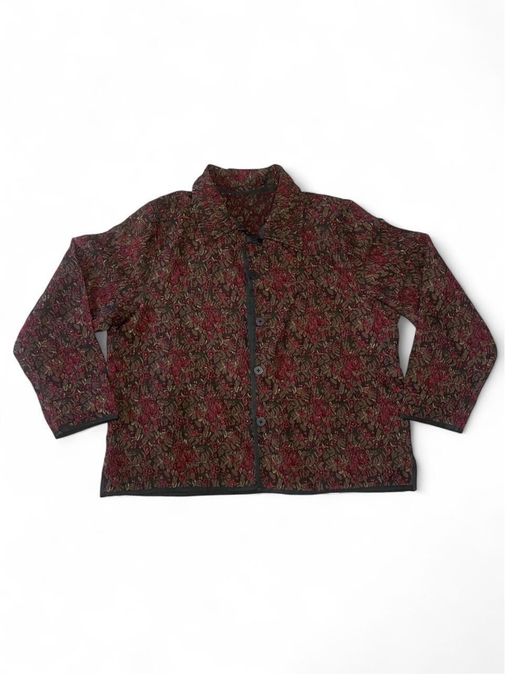 Women’s Coldwater Creek Reversible Floral Blazer Jacket